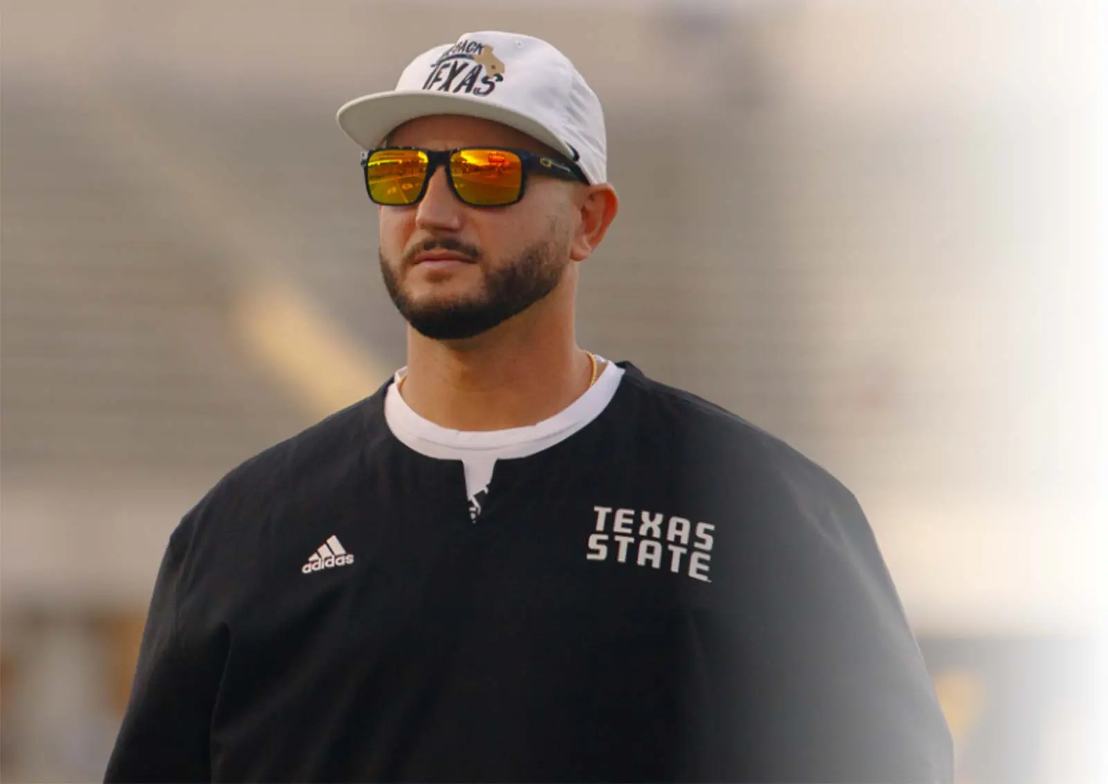 Man in texas state gear and sunglasses